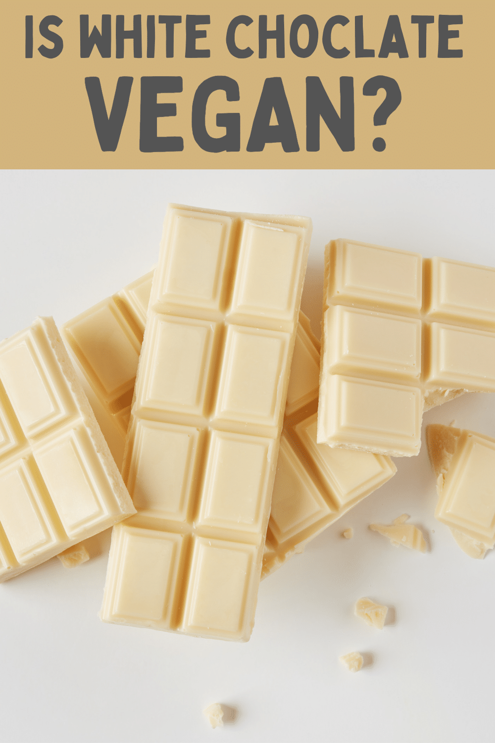 You want to know: is white chocolate vegan? We have all the details in this post! We will answer all your questions about is white chocolate vegan.