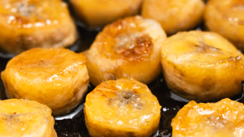 Caramelized Bananas - Vegetarian Mamma