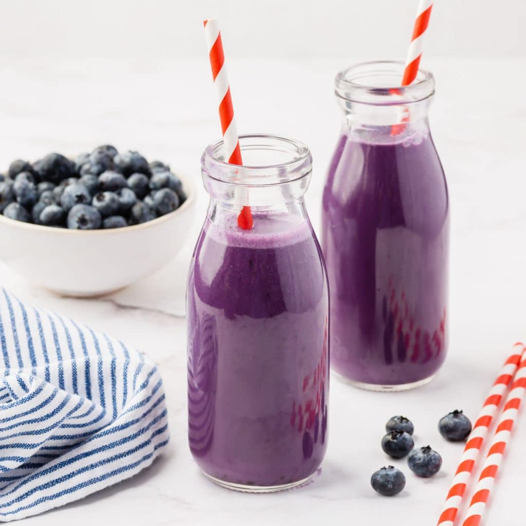 Blueberry Milk - Vegetarian Mamma