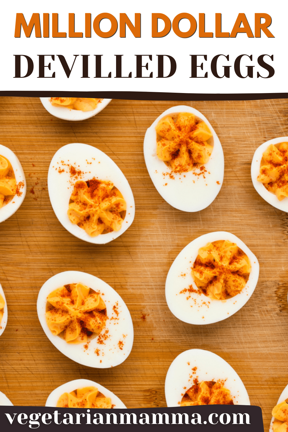 This easy recipe for Million Dollar Deviled Eggs is the real deal! When you bring a tray of these creamy, flavorful hard-boiled eggs to a party, they will prove to be worth their weight in precious metals- everyone loves them!