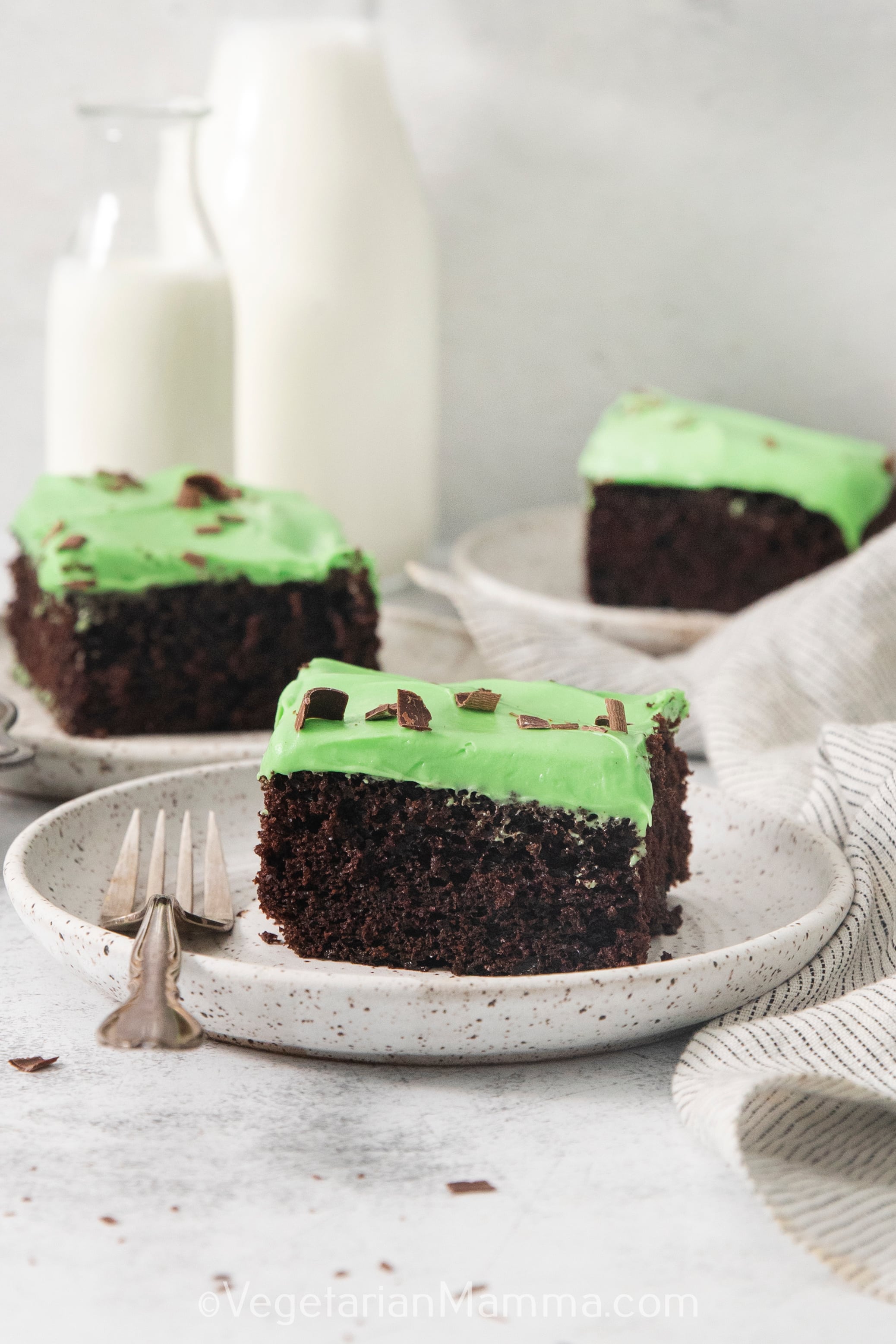 Gluten-Free Mint Chocolate Cake