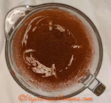 Blended chilies and spices.