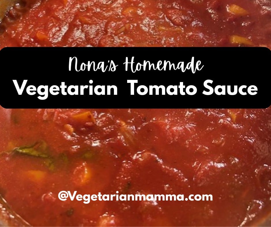 Vegetarian tomato sauce is a delicious minimalist approach to meatless spaghetti sauce. Using minimal fresh ingredients brings out the robust taste in this vegan spaghetti sauce.